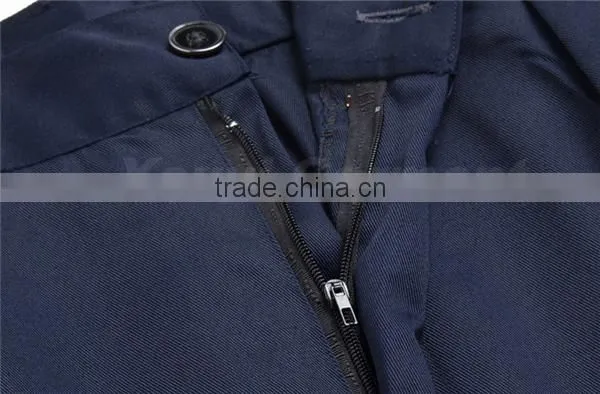 Cheap Contrast Color Professional Mechanic Work Uniforms photo-6