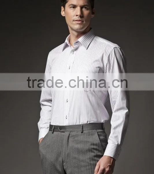 Wholesale Custom Design Dress Shirt, High Quality Man Shirt, Long Sleeve Shirt photo-2