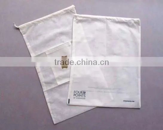 Eco-friendly Folding Cotton Hotel Laundry Bag photo-4