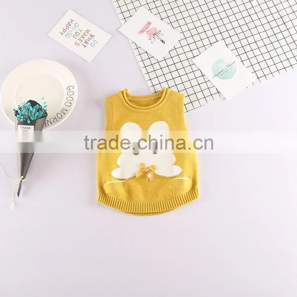 B21665A Wholesale Cheap Baby Cute Cartoon Sweater Vest photo-4