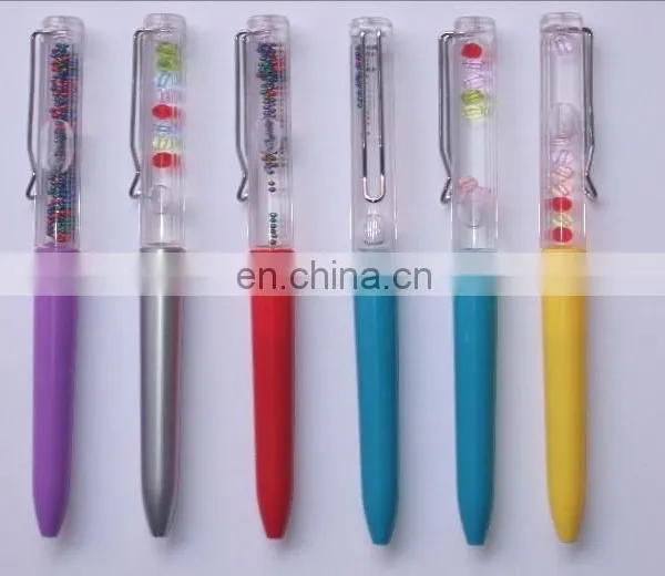 Multi Function School Used Led Pen Projection Logo Plastic Pen photo-3