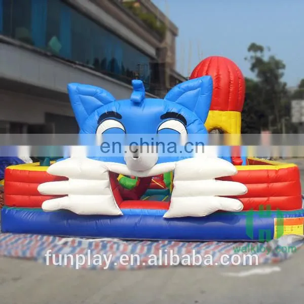 Attractive! 0.55 mm Pvc Amusement Park Inflatable Playground for Adult or Kid Hot Sale photo-4
