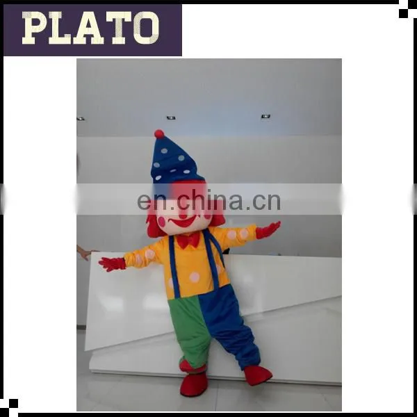 Popular Clown Mascot Costume,lovely Joker Mascot Costume,performance Mascots