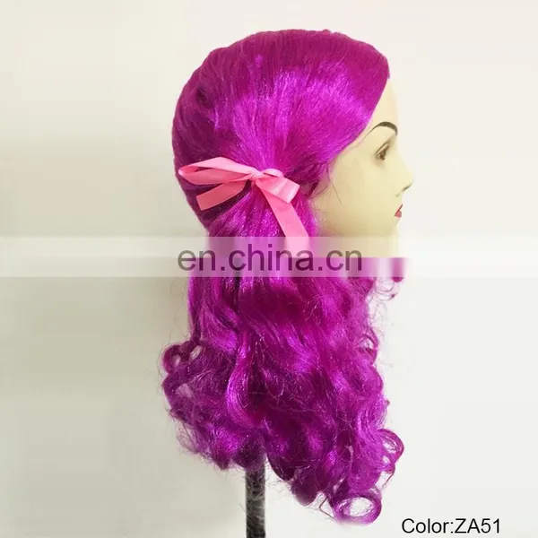 Lolita Purple Pigtail Party Cute Wigs P-W208 photo-2
