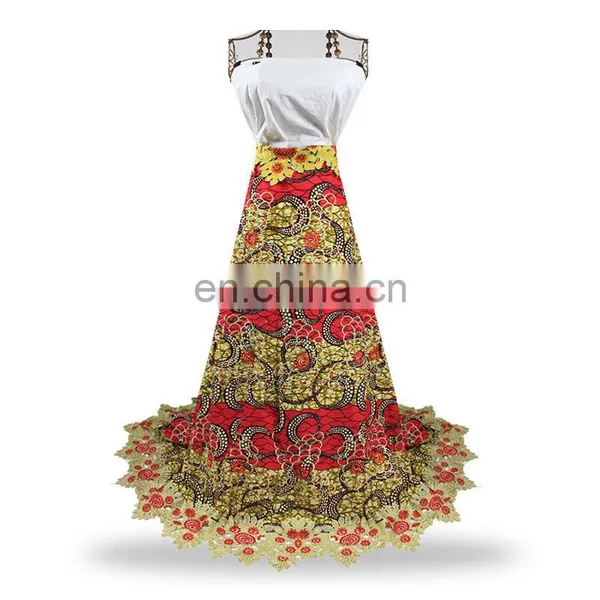 Ankara African Wax Print Fabric African Wax Cotton Fabric Wax Lace Fabric S170721002 photo-3