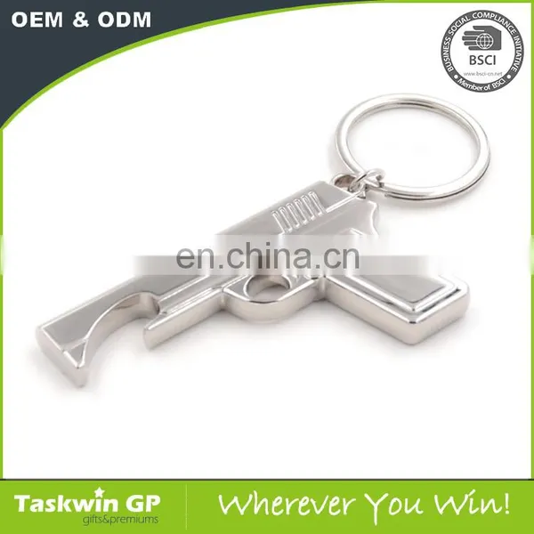 Popular Wholesale Custom Gun Shaped Metal Keychain for Man photo-2