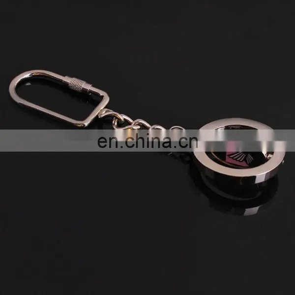 Custom Logo Spinner Metal Keychain photo-2