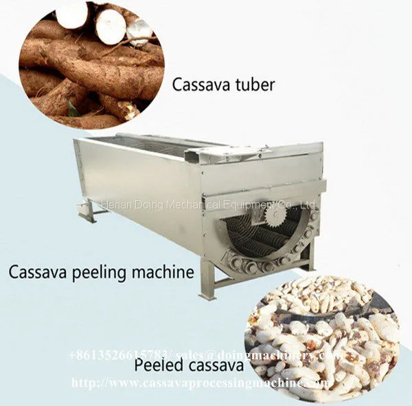 High Speed Automatic Cassava Peeling Machine photo-2