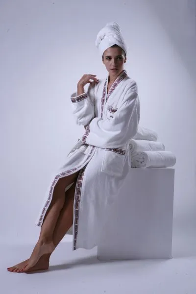 Eliya superior quality kimono 5 star hotel bathrobe