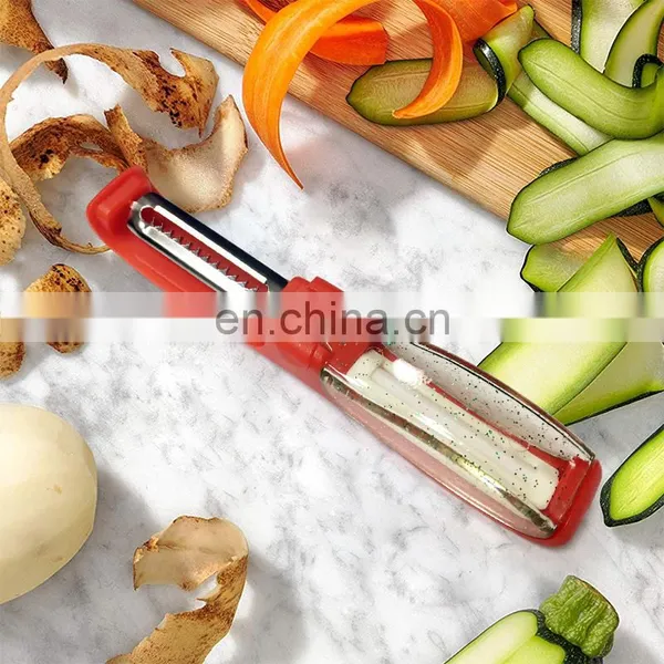High Quality Multifunction Stainless Steel Potato Peeler And Cutter Fruit Peeler Vegetable Peeler photo-4
