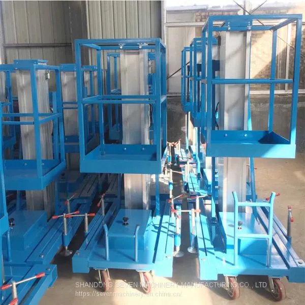 SevenLift 6m Single Person Aluminum Hydraulic Lift Ladder