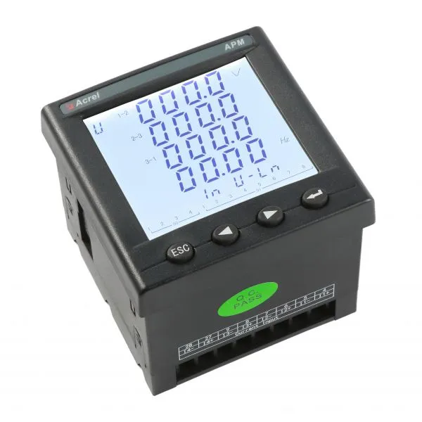 Acrel Chinese Factory Max/Min Log With Timestamp Multifunction Meter APM800/MLOG With SD Card photo-3