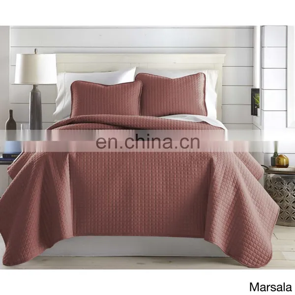 Wholesale Comforter Folded Soft Microfiber Lightweight Coverlet for All Season Fabric Microfiber Quilt photo-5