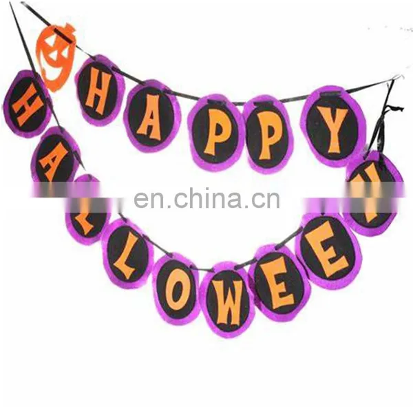 Customized Festival Ornaments--felt Halloween Banner photo-3