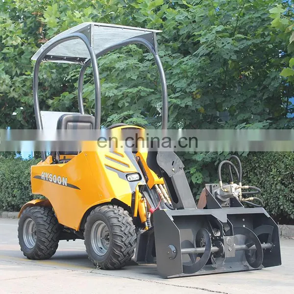 China Garden Machinery 4 Wheel Articulated Loader Epa Mini Dozer photo-4