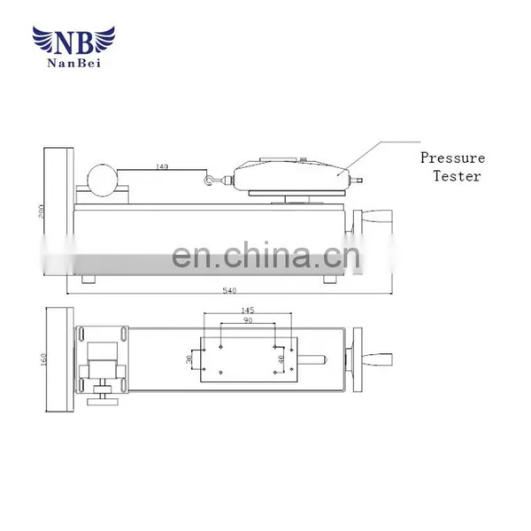 Max Force 500N Manual Dual Vertical Horizontal Test Stand photo-2