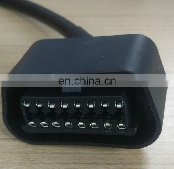 OBD2 Male to 2Female Adapter Splitter Extension Cable OBD II for All Cars 20cm 1ft photo-3