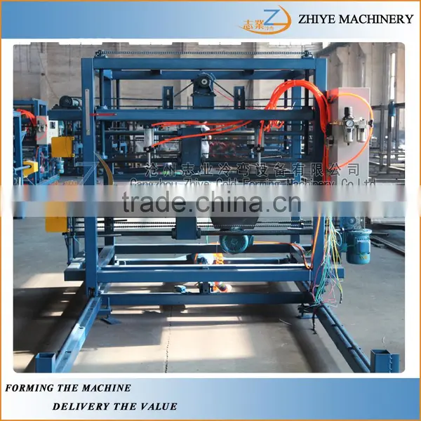 Automatic Rock Wool / EPS Sandwich Panel Cold Forming Machine/eps sandwich roof panel production line plant