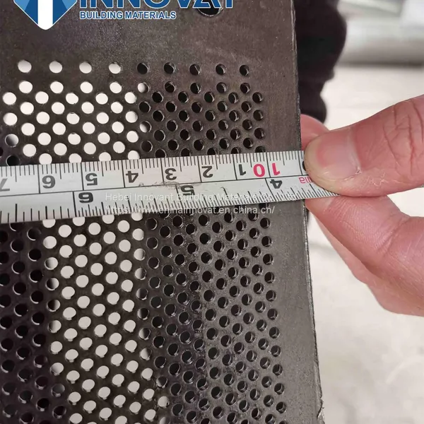 Decorative Mild Steel Metal Perforated Mesh Sheet With Small Holes photo-3