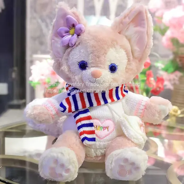 Spot Cute Little Fox Doll Lina Bell Doll Birthday Gift photo-3