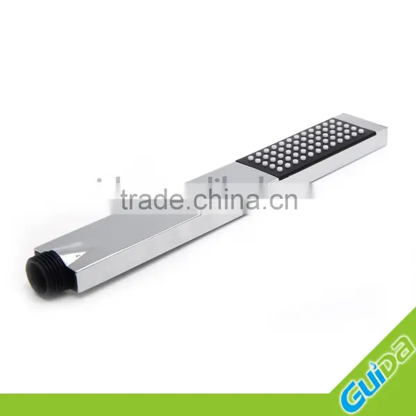 Brass Square Hand Held Shower Head Chrome Finish photo-3