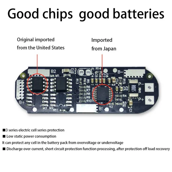 18650 Powered By Rechargeable 11.1V 6000mAh 5V 12000mAh DC USB Output Lithium Ion Packs Rechargeable Battery photo-3