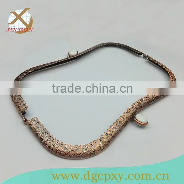High Quality Fashion Handbags and Purse Metal Frame photo-3