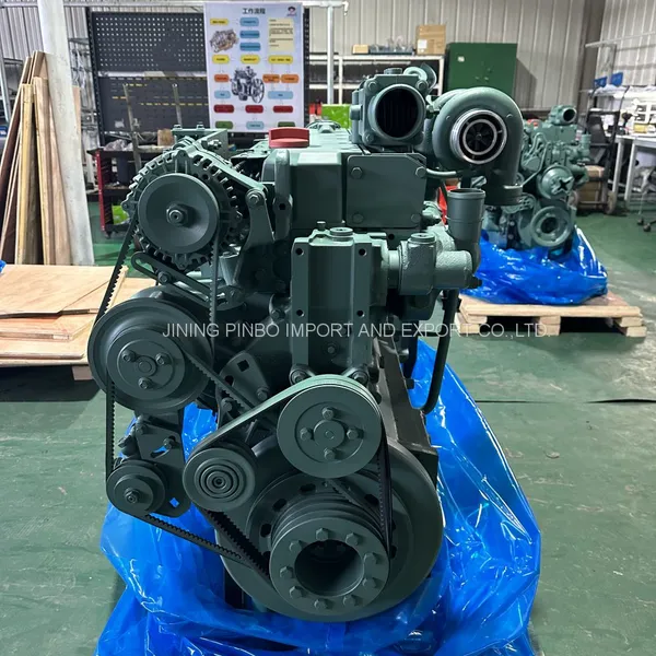 153KW 6 Cylinder D7D EAE2 Complete Engine Motor Assy for Volvo L90F L110F Loader photo-4