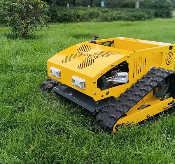 4 stroke gasoline engine speed of travel 6km/h multifunctional remote control cutting grass machine