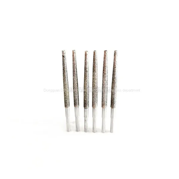 Customized 6mm Electroplated Diamond Round File Metal Alloy Material Cutting and Grinding