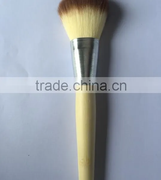 5pcs Synthetic Hair Wood Handle Travelling Makeup Brush Set photo-4