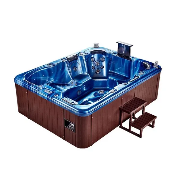 Luxurious Spa Tub Garden Outdoor Hot Tub Spas With Gecko Balboa System photo-4