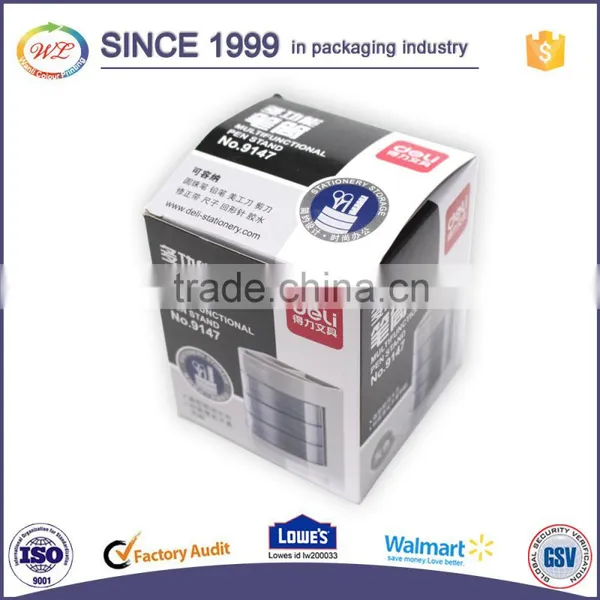 Custom Printed Folding Corrugated Carton Cardboard Paper Whiteboard Box photo-4