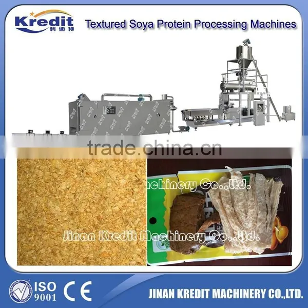 Soy Meat Processing Line/Textured Vegetable Soya Protein Making Machines photo-4