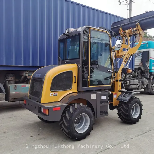 ZL08 HZM908 Agricultural Mini Front Multi Function Shovel Wheel Loader photo-3
