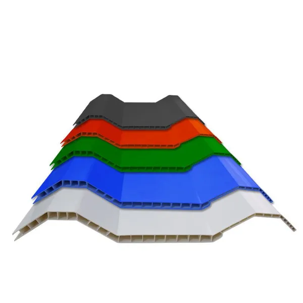 Rainproof Heat Insulation PVC Colonial Roof Tile PVC Plastic Roof Tile High Plant Factory Warehouse Rainproof UPVC Sheet photo-5