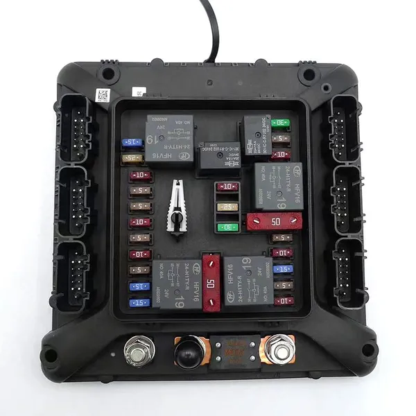 Original SANY Excavator Fuse Box 140107000091C SEMP-24V | Electrical Control Box for SY Series | Waterproof Design photo-2
