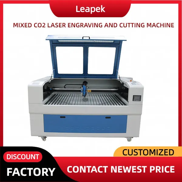High Precision Cutting Co2 Laser CCD Camera 1390 300w Advanced CO2 Laser Cutting Machine With Screw Drive for Acrylic Wood photo-4