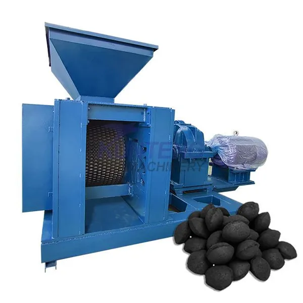 Coconut Shell Horse Manure Charcoal Briquette Making Machine EPC