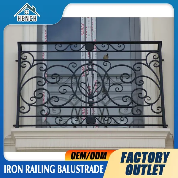 Wholesale Fancy Wrought Iron Railing China Balcony Balustrades