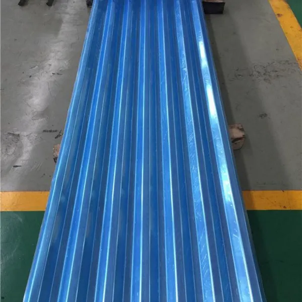 Color Coated Corrugated Prepainted Galvalume Steel Roof Panels Zinc Galvanized Metal Roofing Sheets photo-3