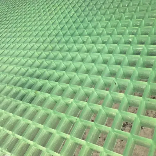 Fire Retardant FRP Grating Class B1, 1.5m x 3m Panels for Chemical Plants photo-4