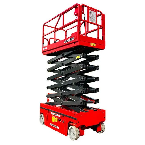 6m Mobile Hydraulic Electric Scissor Lift Aerial Work Platform Self Self-propelled Scissor Lift