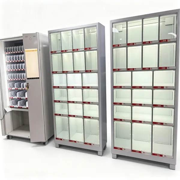 Smart Employee Locker Cabinet for Phone Storage, Personal Items and Shift Management