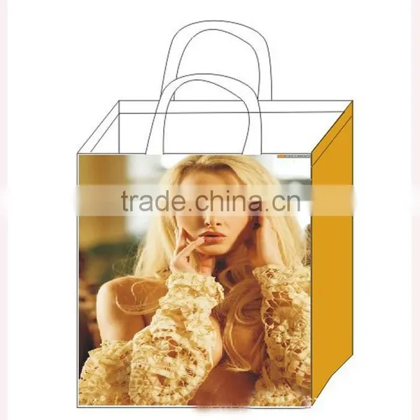 ECO Cheap Logo Shopping Tote Printing Bag photo-2