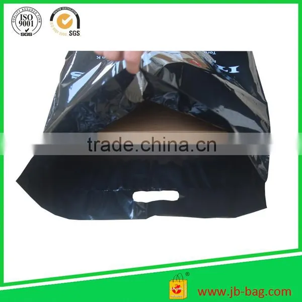 COLOURED PLASTIC CARRIER BAGS GIFT SHOP STRONG PATCH HANDLE BAG Wholesale photo-3