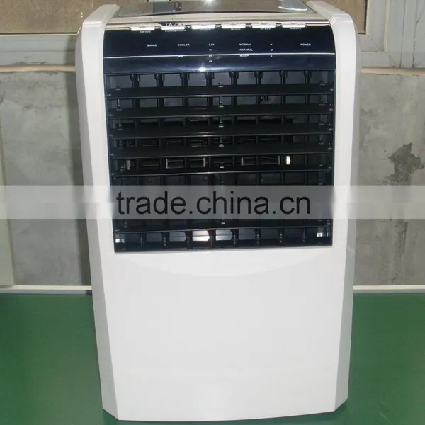 China Low Power Consumption Electric Floor Standing Portable Water Based Motor Cooling Fan photo-2