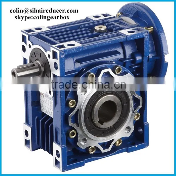 China ISO9001 Certificate NMRV Series Hollow Shaft Mounted Small Worm Drive Gear Speed photo-2