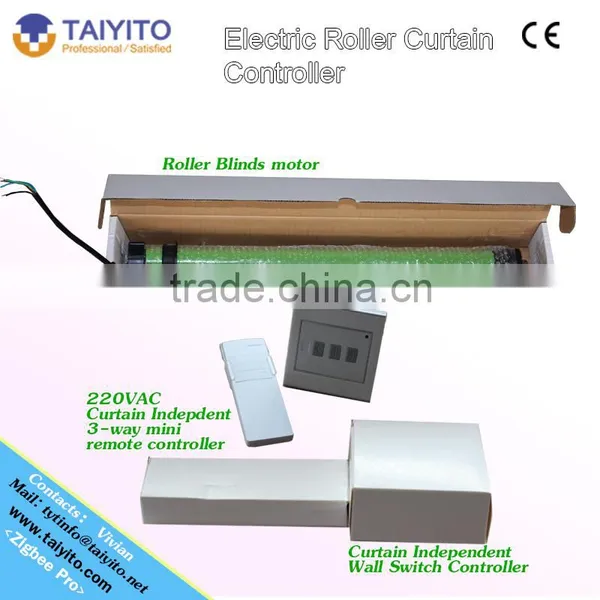 Wireless Remote Electric Motorized Roller Blinds photo-4