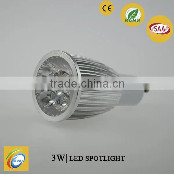 MR16 GU10 High Power 3W LED Spotlight SHS002-3W